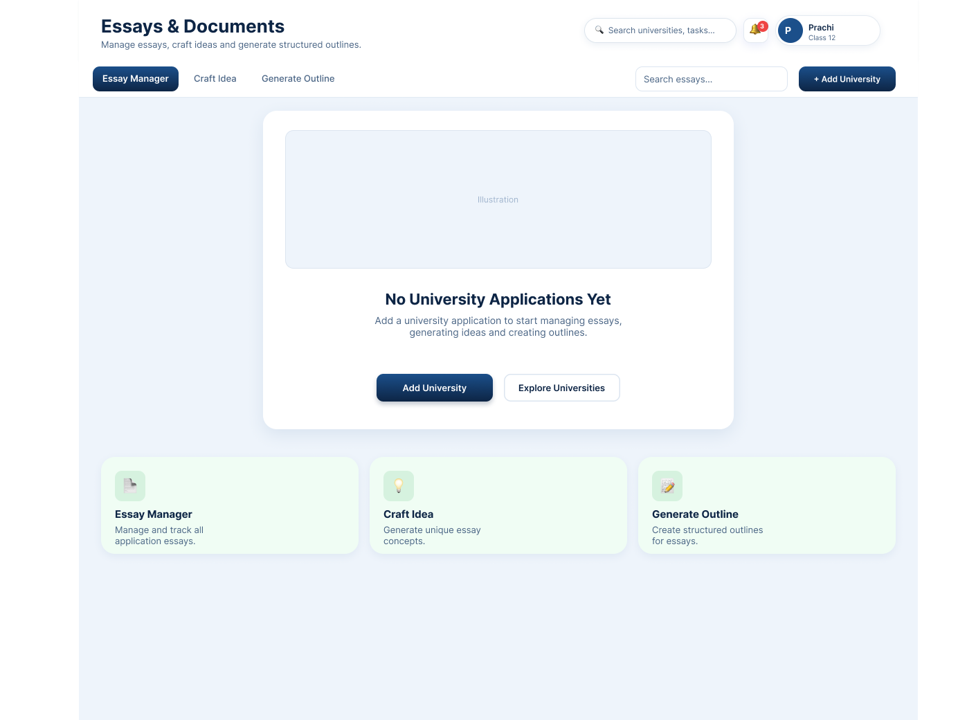 Essay-Tracker button