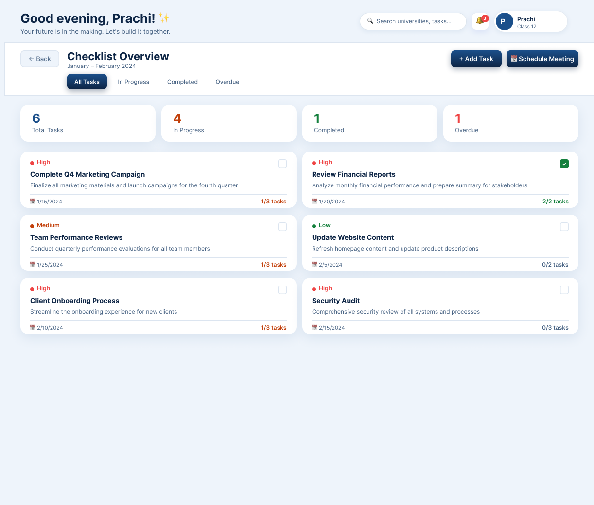To-Do Checklist Button