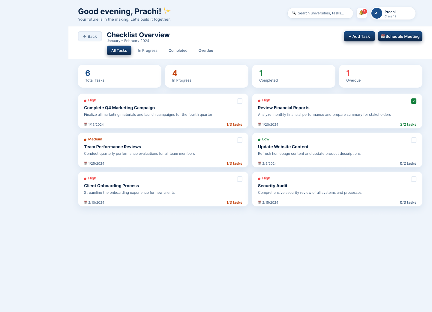 To-Do Checklist Button